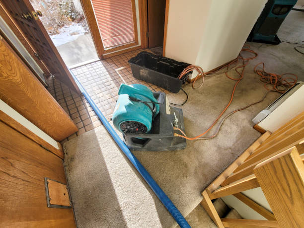 Water damage restoration process in Newark, OH